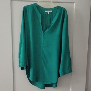 41 Hawthorn Kelly Green Blouse